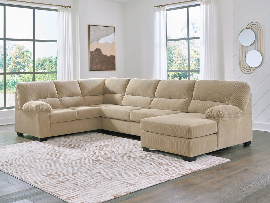 SimpleJoy 3-Piece Sectional with Chaise