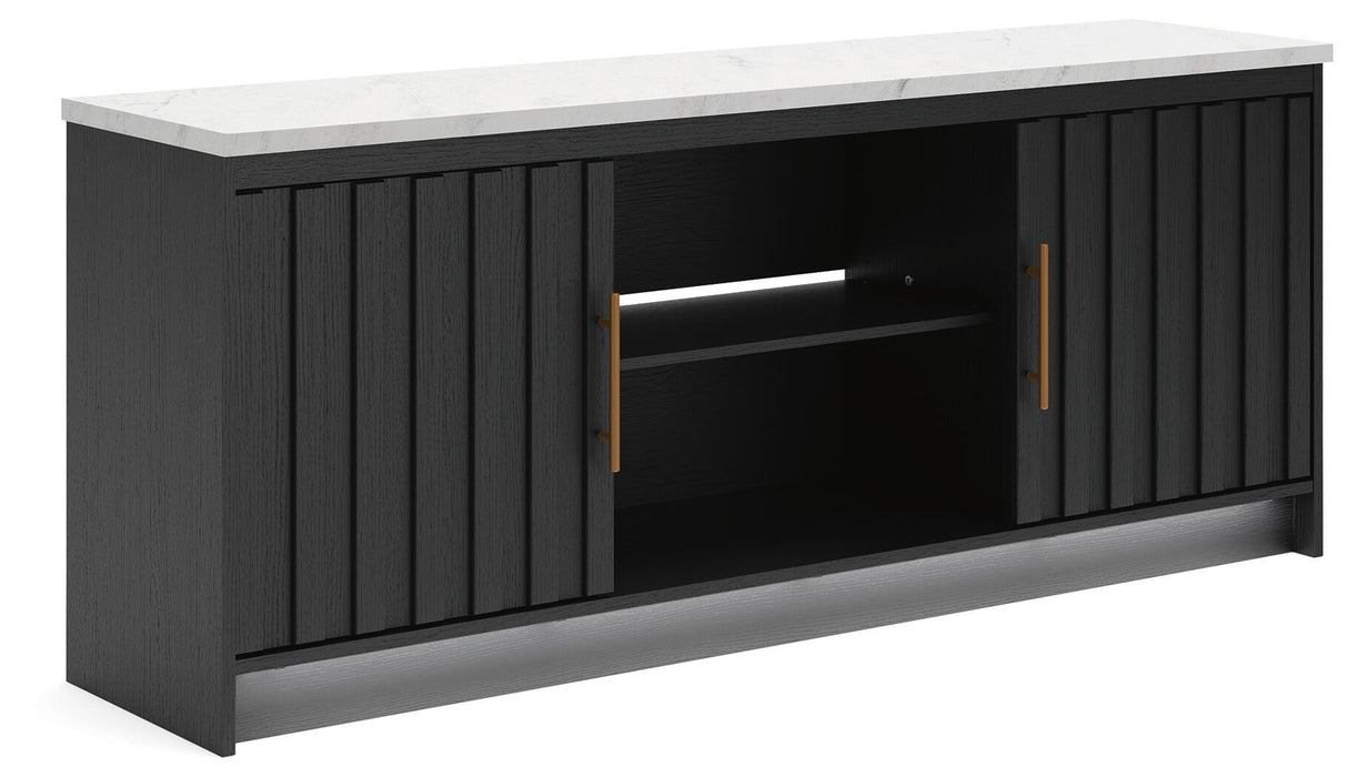 Cadmori XL TV Stand w/Fireplace Option