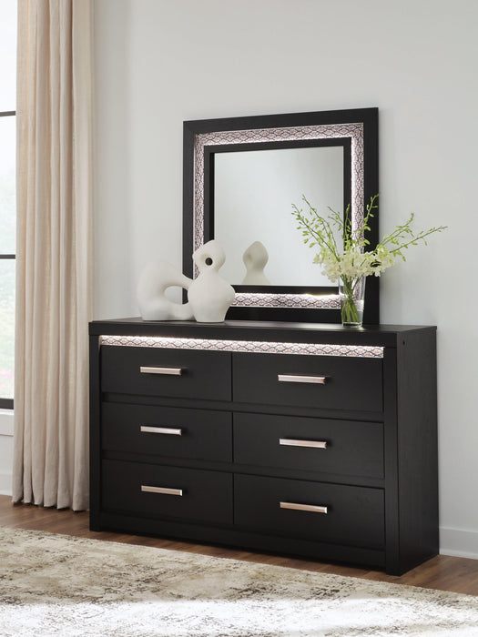 Brizmore Dresser and Mirror