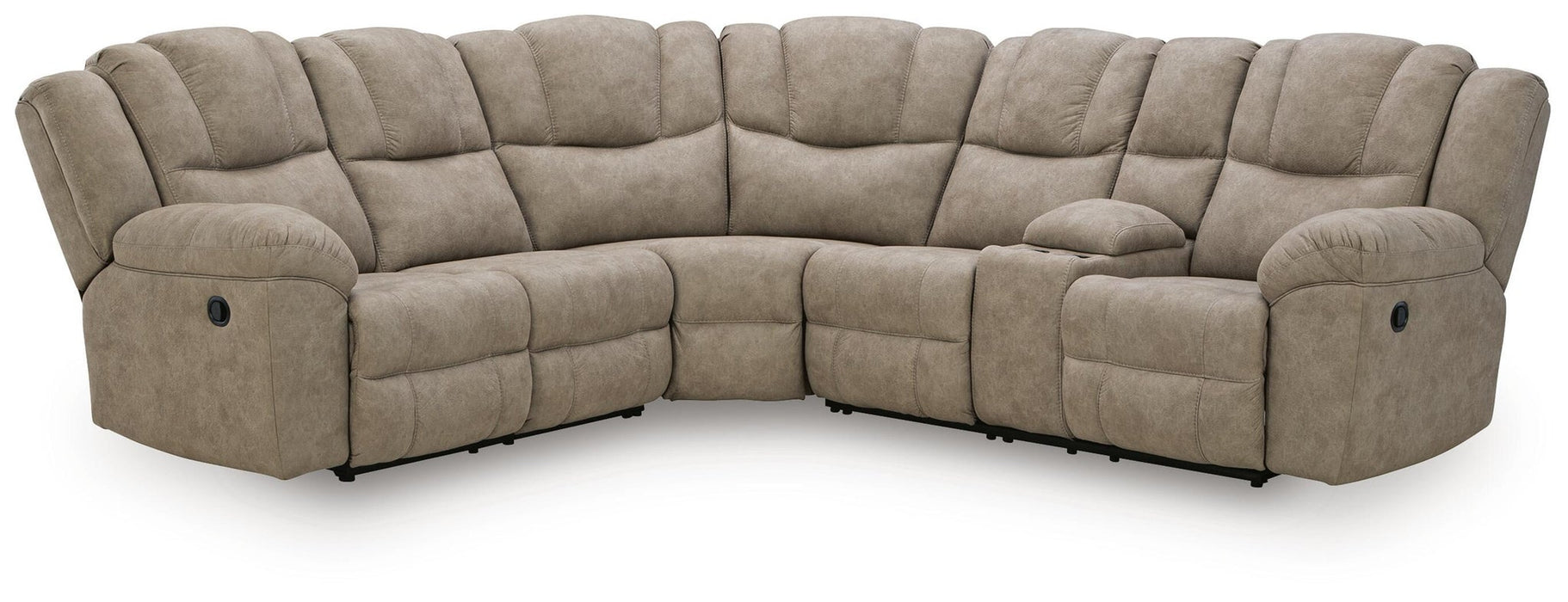 Pearce-Pike 3-Piece Reclining Sectional with Console
