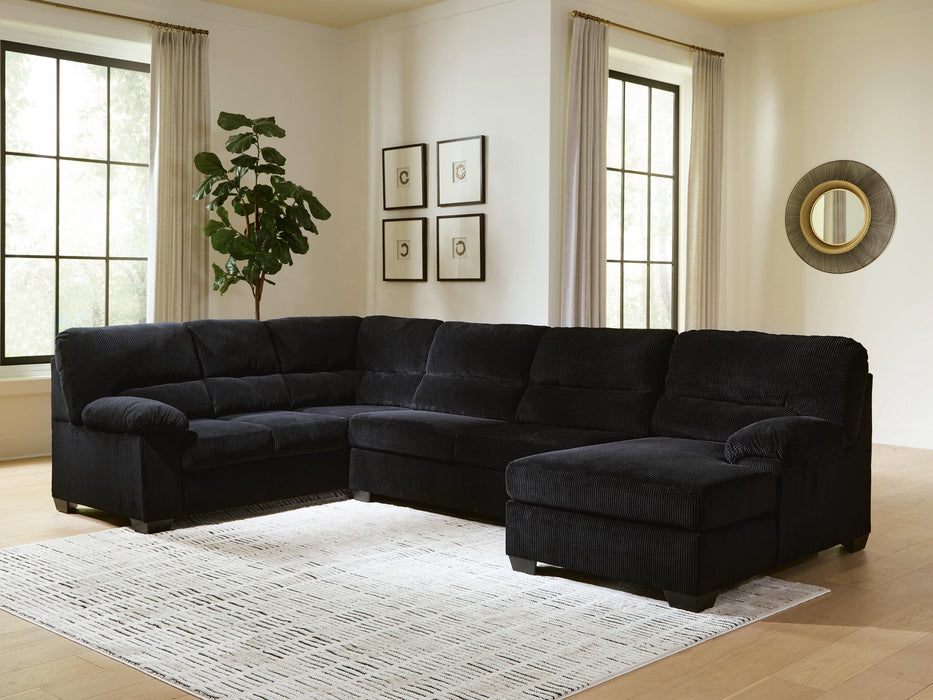 SimpleJoy 3-Piece Sectional with Chaise