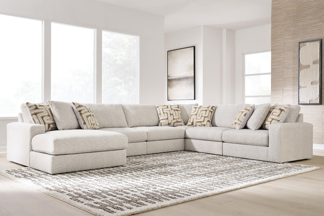 Kestrie 6-Piece Sectional with Chaise