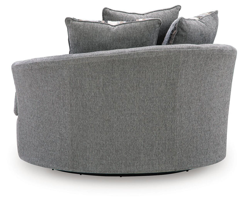 Creston Heights Oversized Swivel Accent Chair