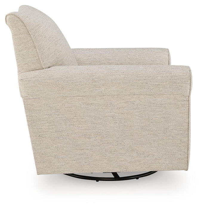 Renley Swivel Glider Accent Chair