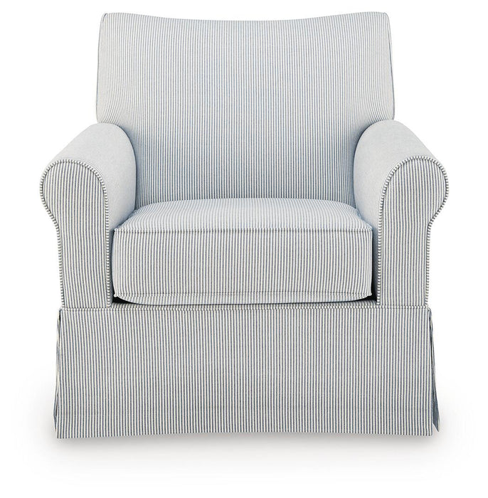 Searcy Swivel Glider Accent Chair