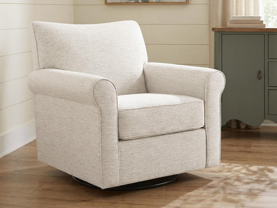 Renley Swivel Glider Accent Chair