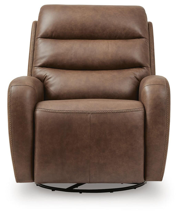 Motion-Max Swivel Glider Power Recliner