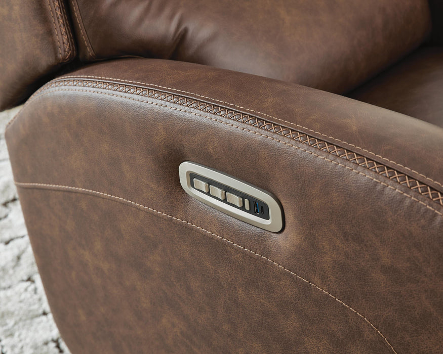Motion-Max Swivel Glider Power Recliner