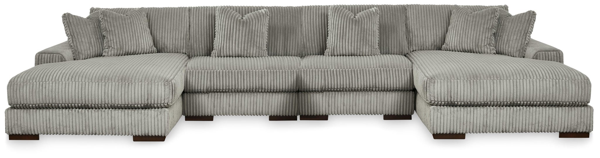 Lindyn 4-Piece Sectional with Double Chaise