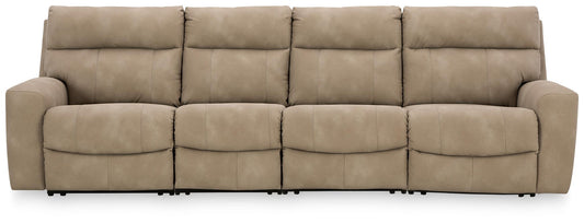 Next-Gen Durapella 4-Piece Power Reclining Sectional