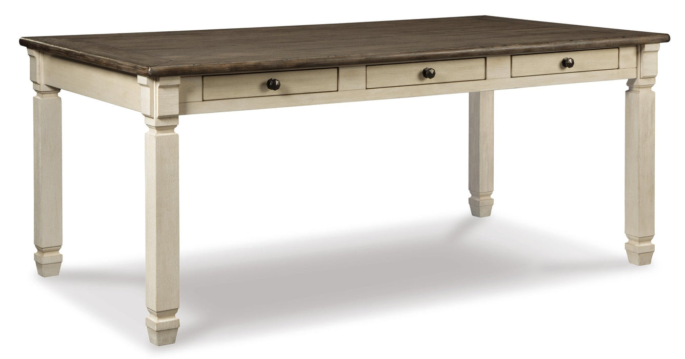 Bolanburg Dining Table and 2 Chairs and 2 Benches
