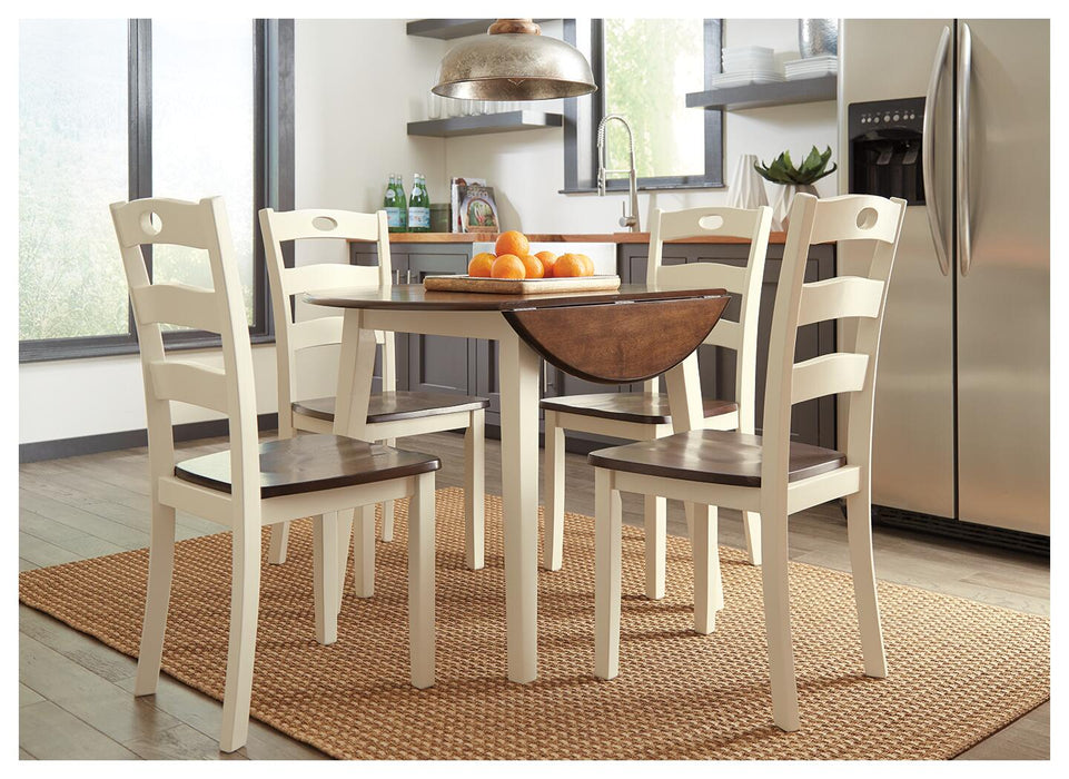 Ashley Express - Woodanville Dining Table and 4 Chairs