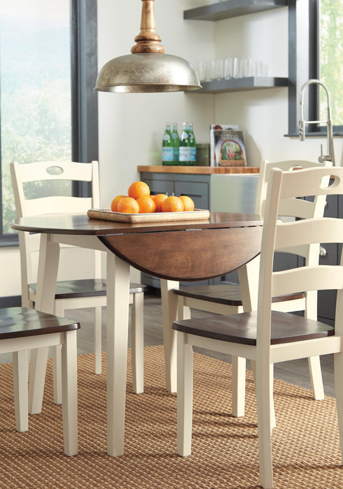 Ashley Express - Woodanville Dining Table and 4 Chairs