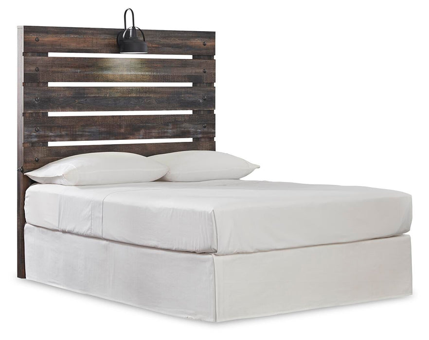 Drystan Full Panel Headboard, Dresser, Mirror, Chest and Nightstand