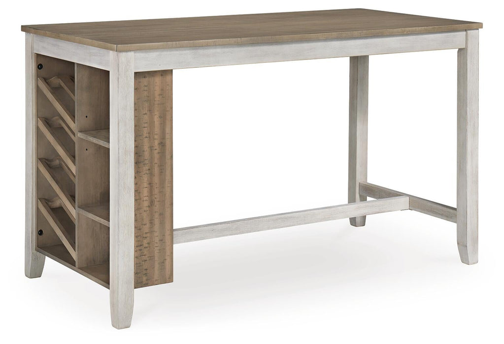 Ashley Express - Skempton Counter Height Dining Table and 4 Barstools