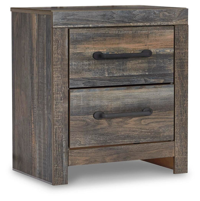 Drystan King Panel Bed, Dresser, Mirror, Chest and Nightstand