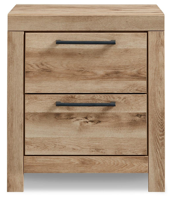 Hyanna Twin Panel Headboard, Dresser, Mirror, Chest and Nightstand