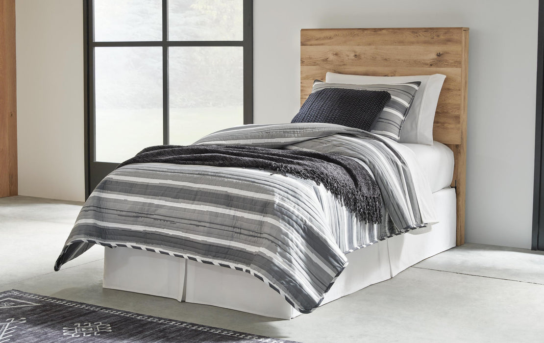 Hyanna Twin Panel Headboard, Dresser, Mirror, Chest and Nightstand