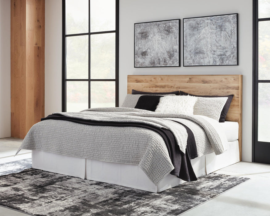 Hyanna King Panel Headboard, Dresser, Mirror and Nightstand