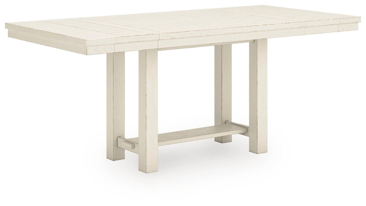 Robbinsdale Counter Height Dining Table and 8 Barstools