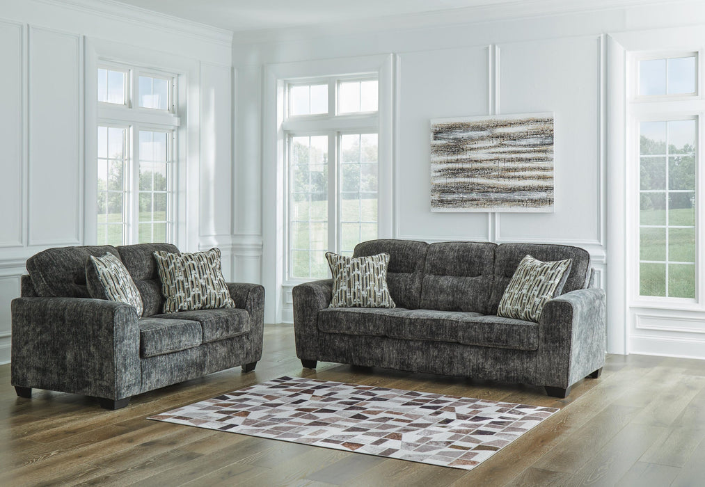 Lonoke Sofa, Loveseat, Chair and Ottoman