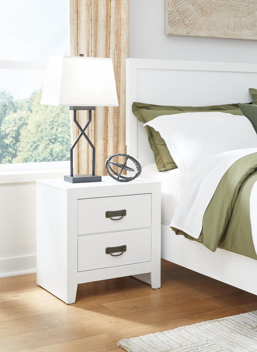 Binterglen Twin Panel Bed, Dresser, Mirror, Chest and Nightstand