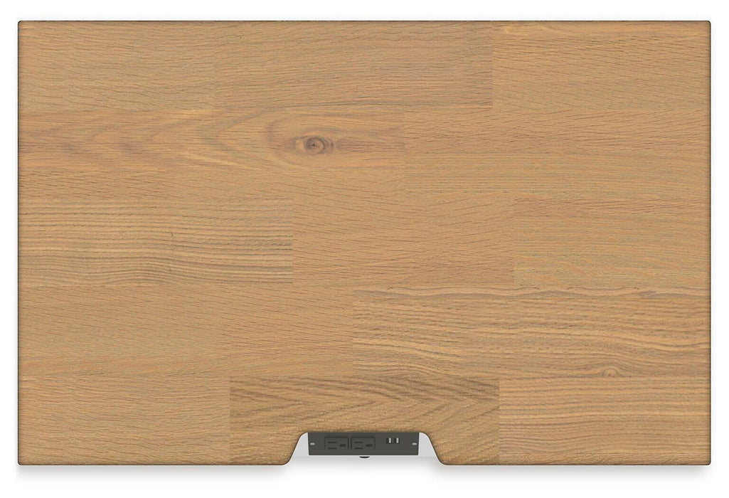 Ashbryn King Panel Storage Bed, Dresser, Mirror, Chest and Nightstand