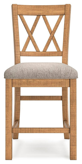 Havonplane Counter Height Dining Table and 10 Barstools
