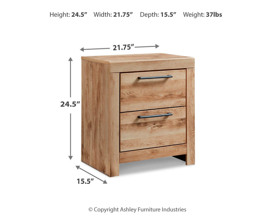 Hyanna Twin Panel Headboard, Dresser, Mirror and Nightstand