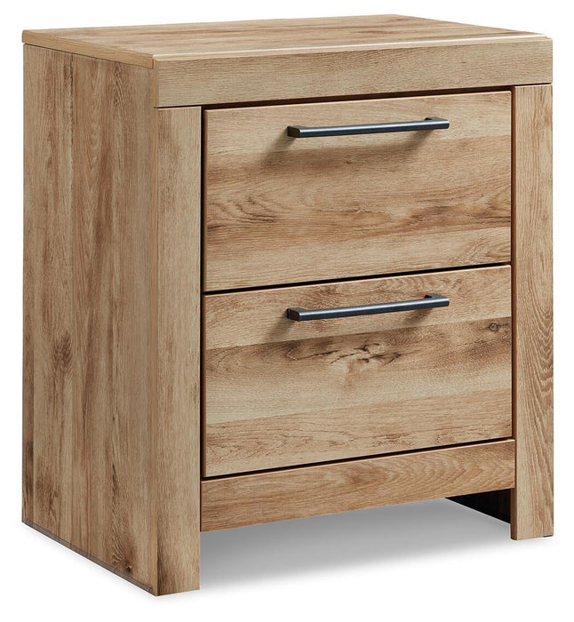 Hyanna Full Panel Bed, Dresser, Mirror, Chest and Nightstand
