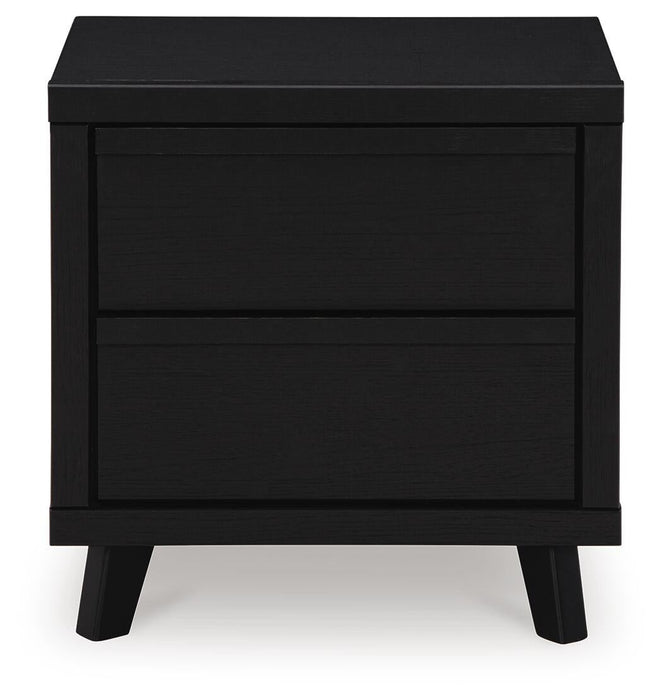 Danziar King Panel Bed, Dresser, Mirror, Chest and Nightstand
