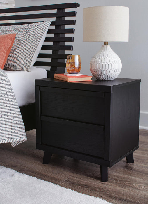 Danziar King Panel Bed, Dresser, Mirror, Chest and Nightstand