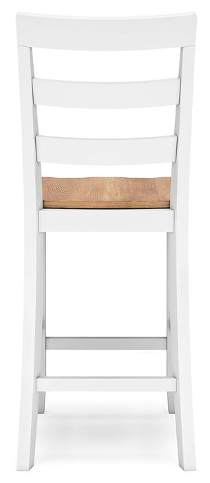 Ashley Express - Gesthaven Counter Height Dining Table and 2 Barstools
