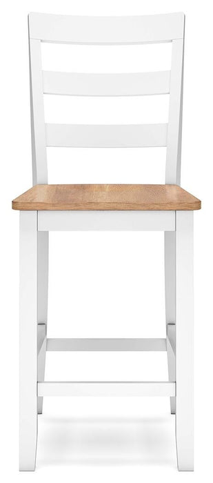 Ashley Express - Gesthaven Counter Height Dining Table and 2 Barstools