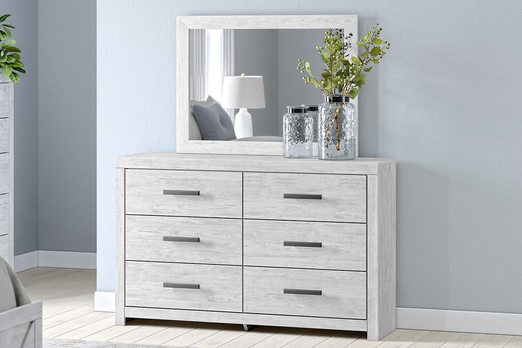 Cayboni Twin Panel Bed, Dresser, Mirror, Chest and Nightstand