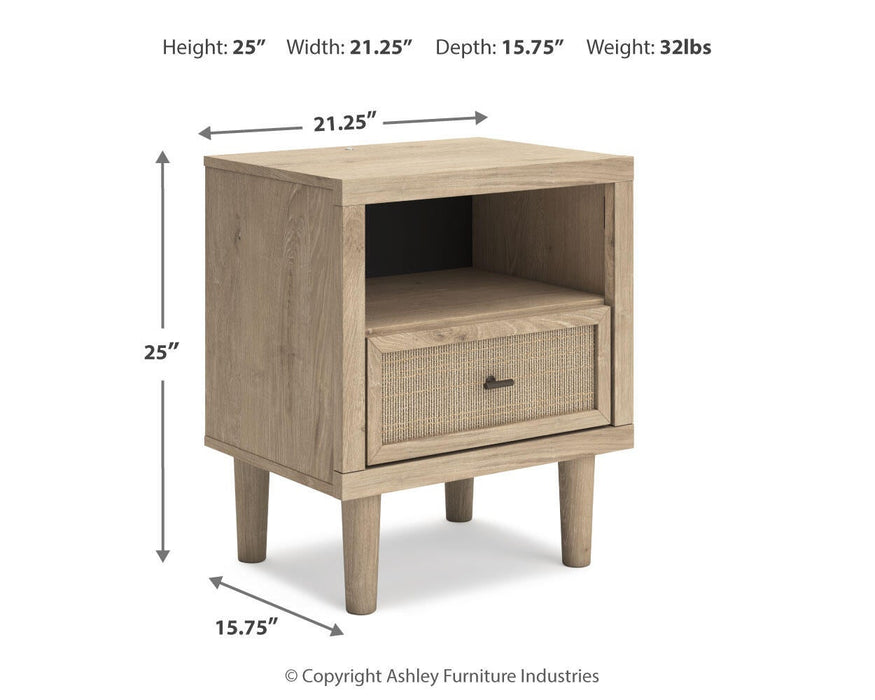 Cielden King Panel Headboard, Dresser, Mirror, Chest and Nightstand