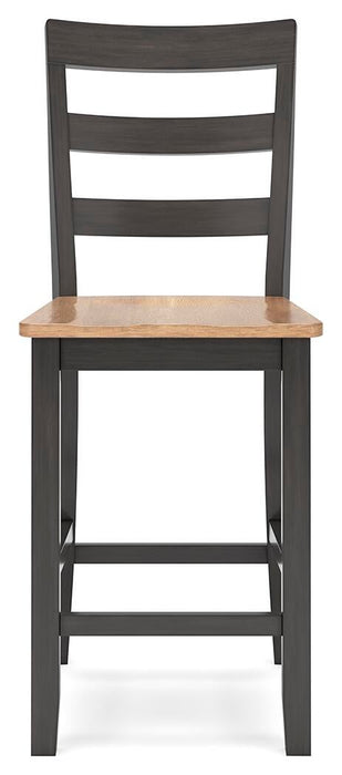 Ashley Express - Gesthaven Counter Height Dining Table and 2 Barstools