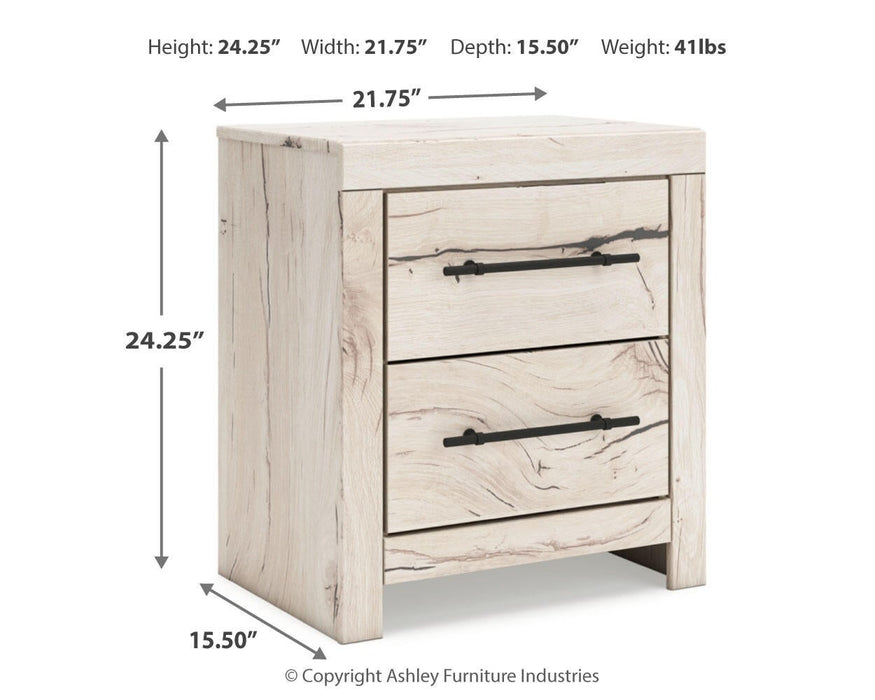 Lawroy Queen Panel Bed with Storage, Dresser, Mirror, Chest and Nightstand