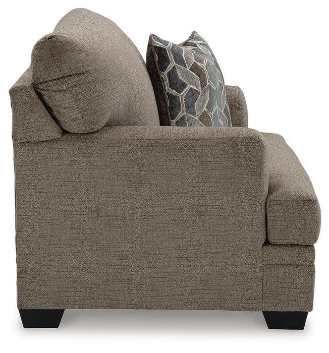 Stonemeade Sofa Chaise, Chair, and Ottoman
