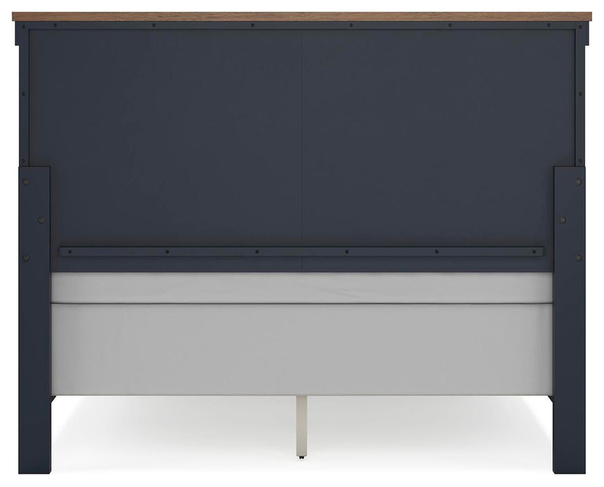 Landocken Queen Panel Bed, Dresser, Mirror and Nightstand