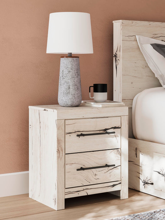 Lawroy Full Panel Storage Bed, Dresser, Mirror, Chest and Nightstand