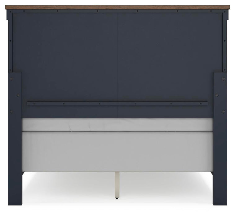 Landocken Full Panel Headboard, Dresser, Mirror, Chest and Nightstand