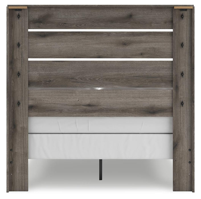 Urbanoore Full Panel Bed, Dresser and Mirror