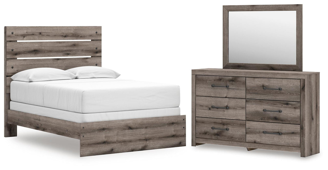 Urbanoore Full Panel Bed, Dresser and Mirror