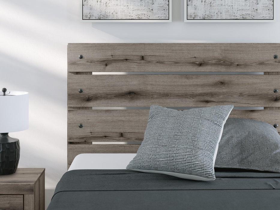 Urbanoore Full Panel Bed, Dresser and Mirror