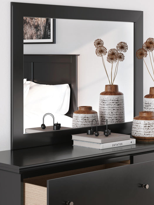 Maribel Twin Panel Bed, Dresser, Mirror and Nightstand