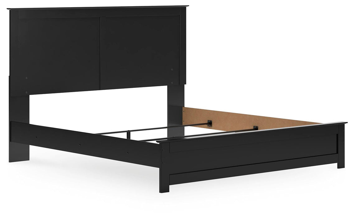 Maribel King Panel Bed, Dresser and Mirror