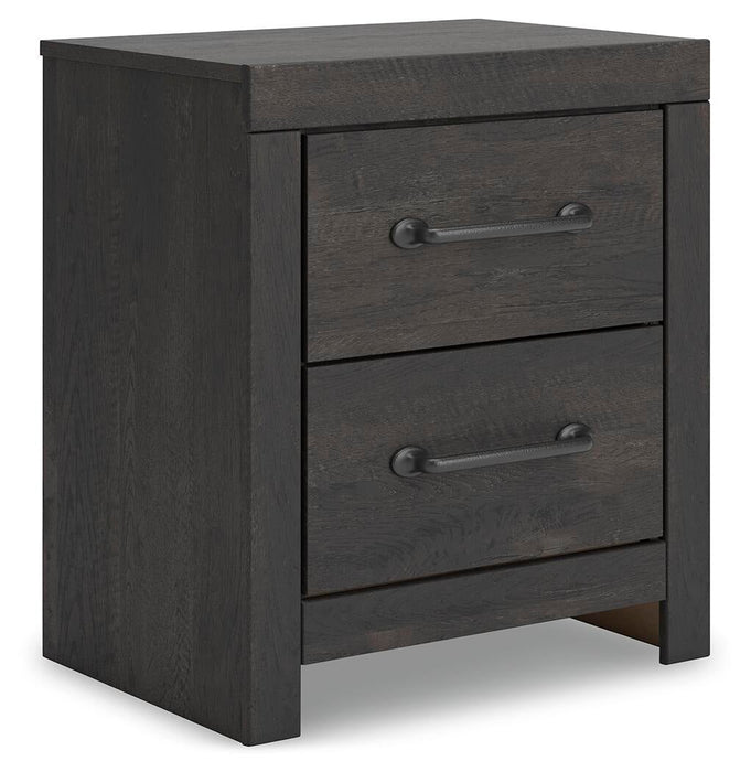 Delmorta Twin Panel Bed, Dresser, Mirror and Nightstand
