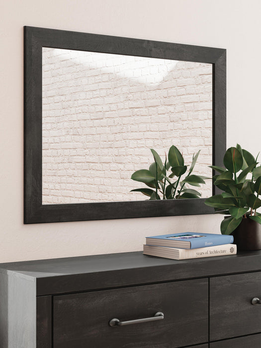 Delmorta Twin Panel Bed, Dresser, Mirror and Nightstand