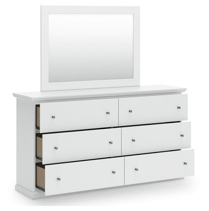 Bostwick Shoals Queen Panel Bed, Dresser, Mirror, Chest and Nightstand